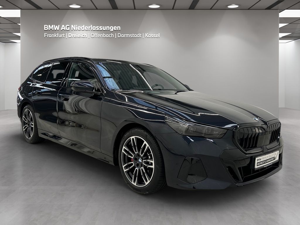 BMW 520 2025 г. Чёрный, пробег 10956 км
