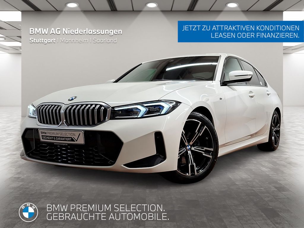 BMW 320 2023 г. Белый, пробег 55364 км