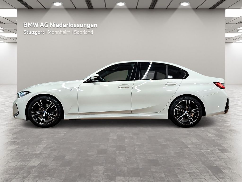 BMW 320 2023 г. Белый, пробег 55364 км