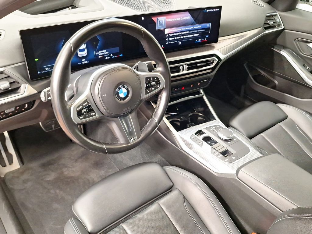 BMW 320 2023 г. Белый, пробег 55364 км