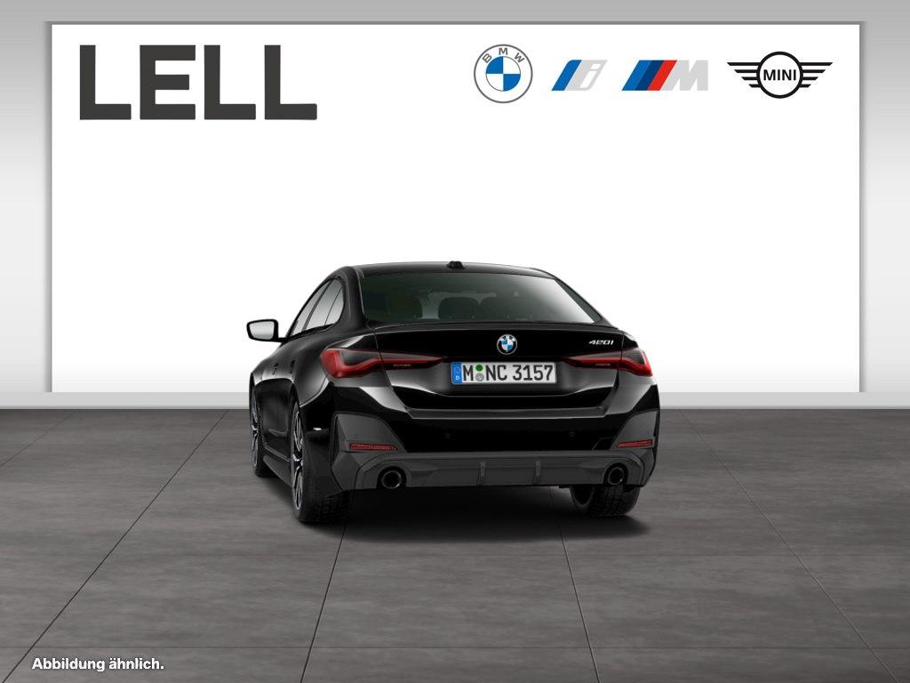 BMW 420 2022 г. Чёрный, пробег 46767 км