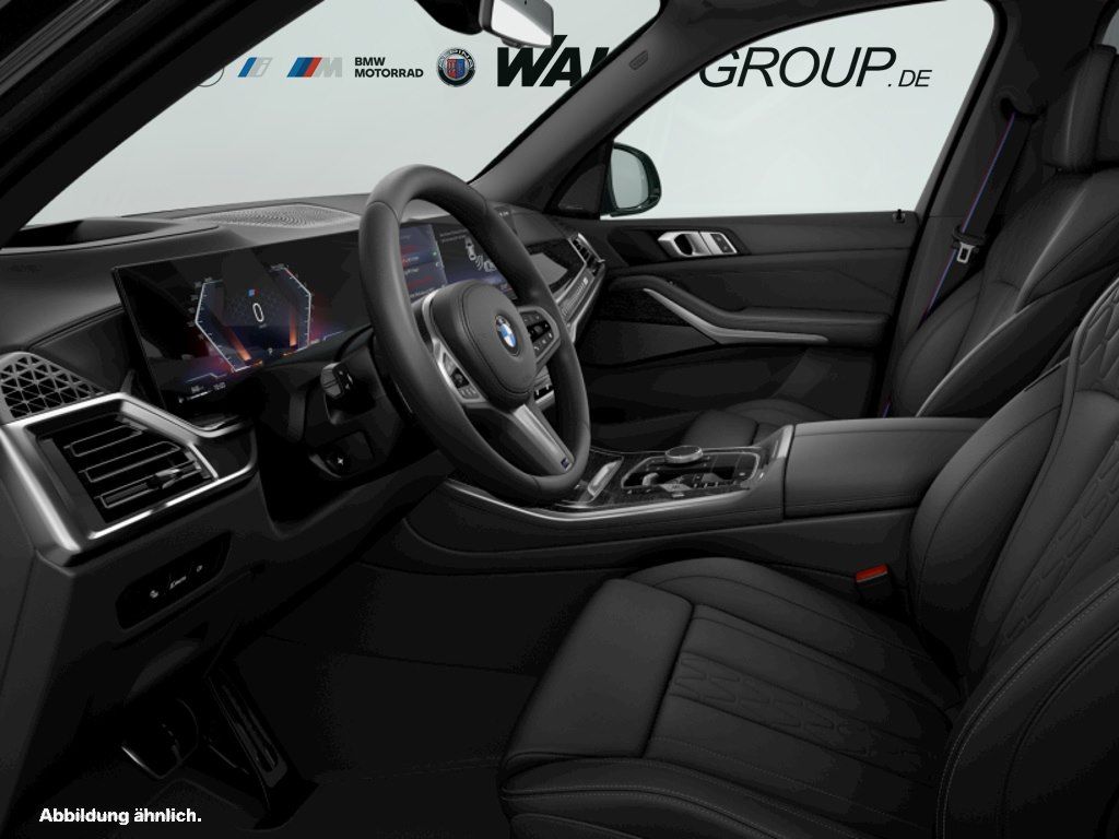 BMW X5 2023 г. Чёрный, пробег 38833 км