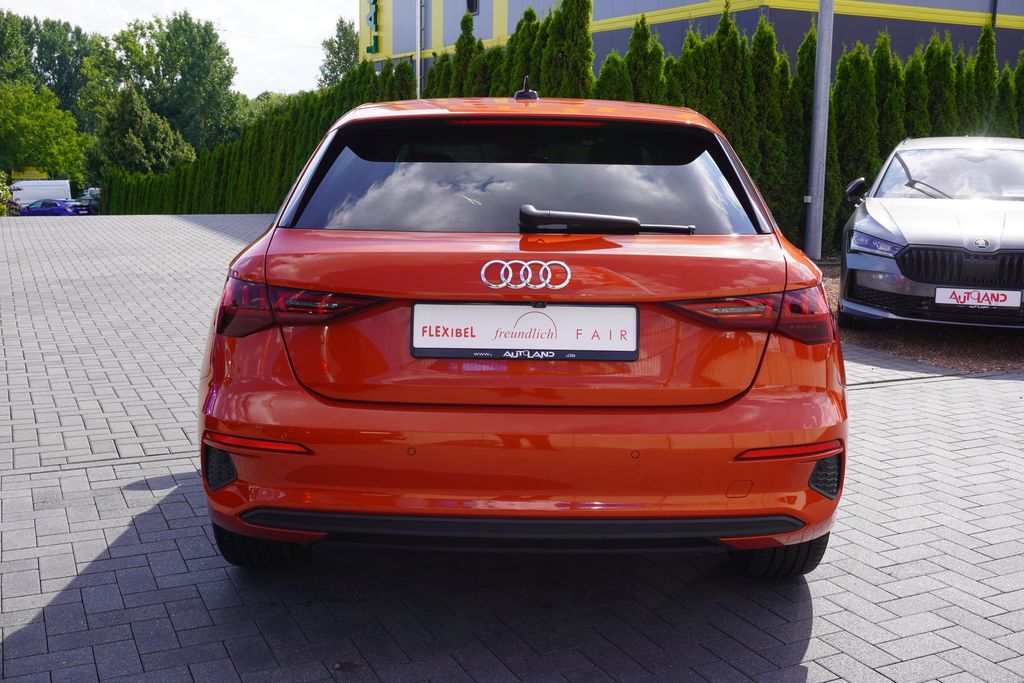 Audi A3 2022 г. Оранжевый, пробег 39839 км