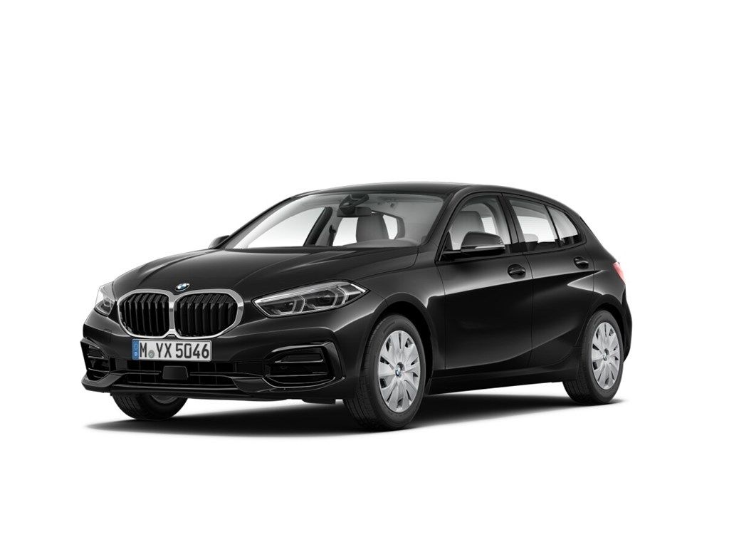 BMW 118 2021 г. Чёрный, пробег 46175 км