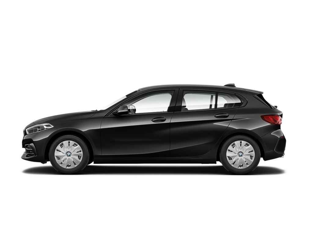BMW 118 2021 г. Чёрный, пробег 46175 км