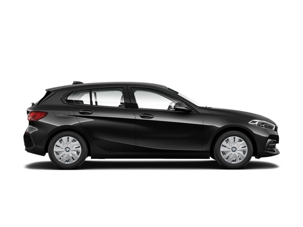 BMW 118 2021 г. Чёрный, пробег 46175 км