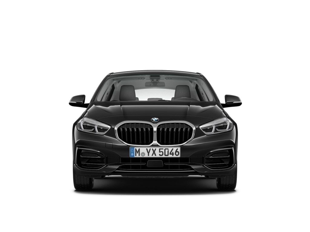 BMW 118 2021 г. Чёрный, пробег 46175 км