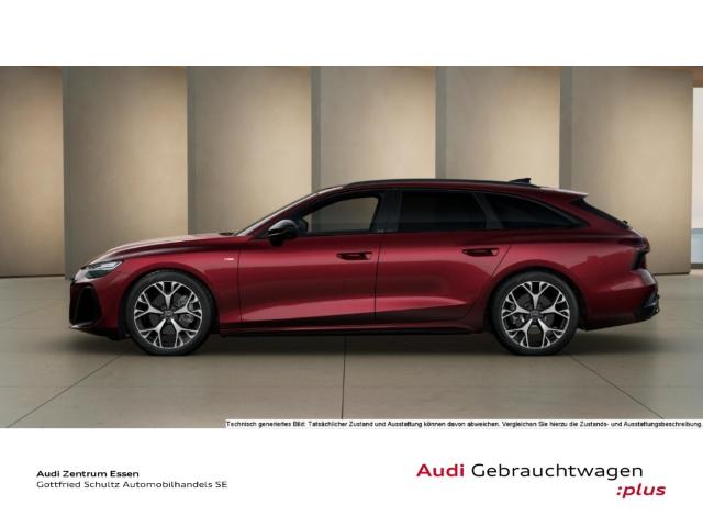 Audi A6 2025 г. Красный, пробег 7459 км