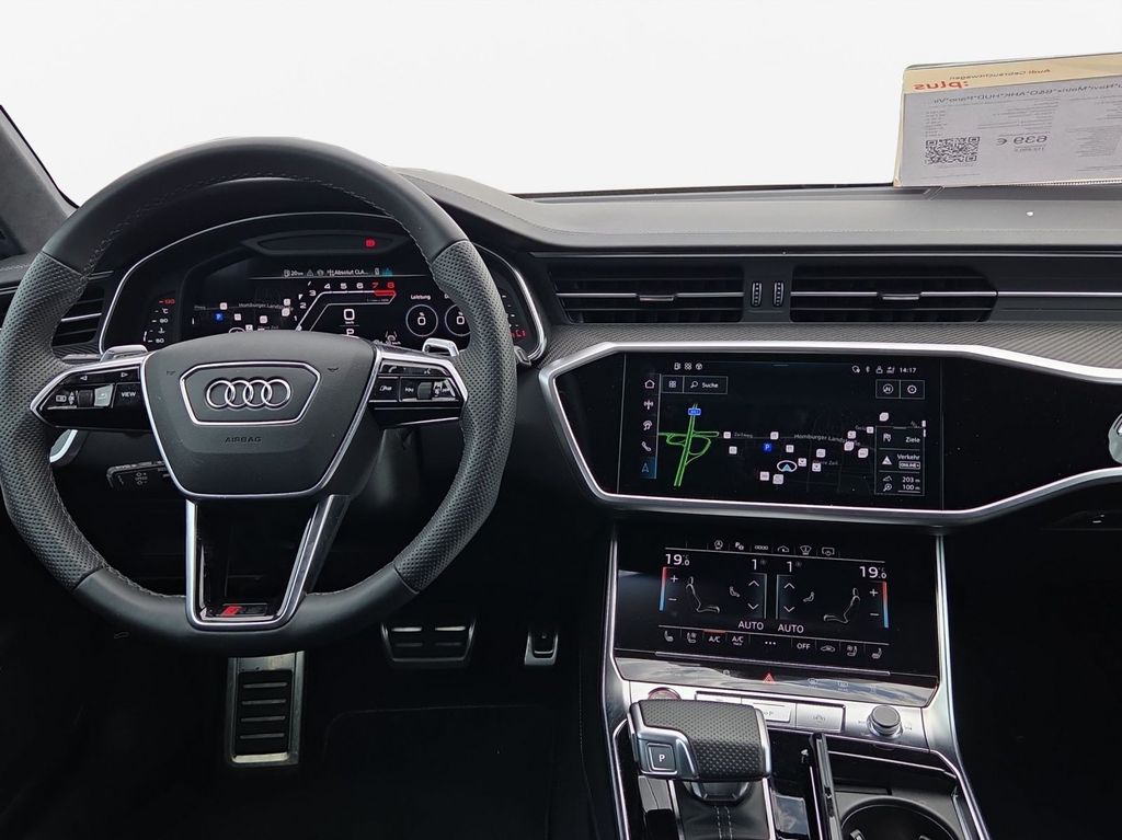 Audi RS6 2024 г. Чёрный, пробег 36465 км