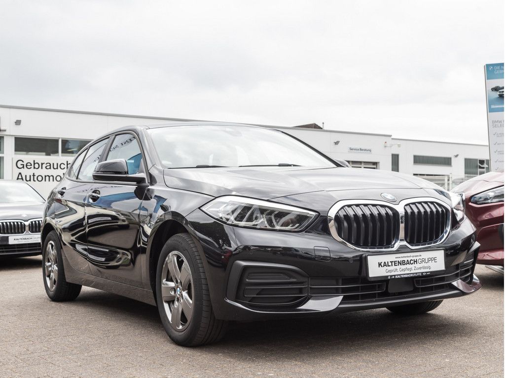 BMW 118 2023 г. Чёрный, пробег 50851 км