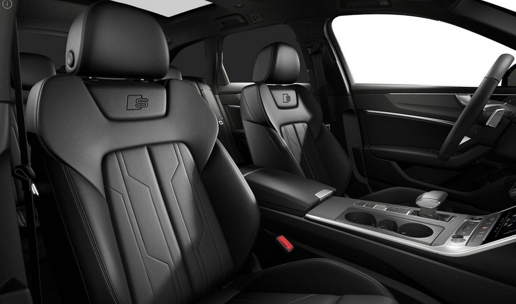 Audi A6 2025 г. Чёрный, пробег 6400 км