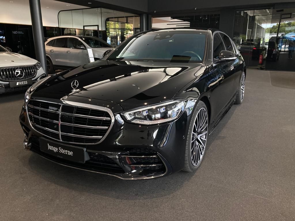 Mercedes-Benz S 580 2022 г. Чёрный, пробег 51411 км