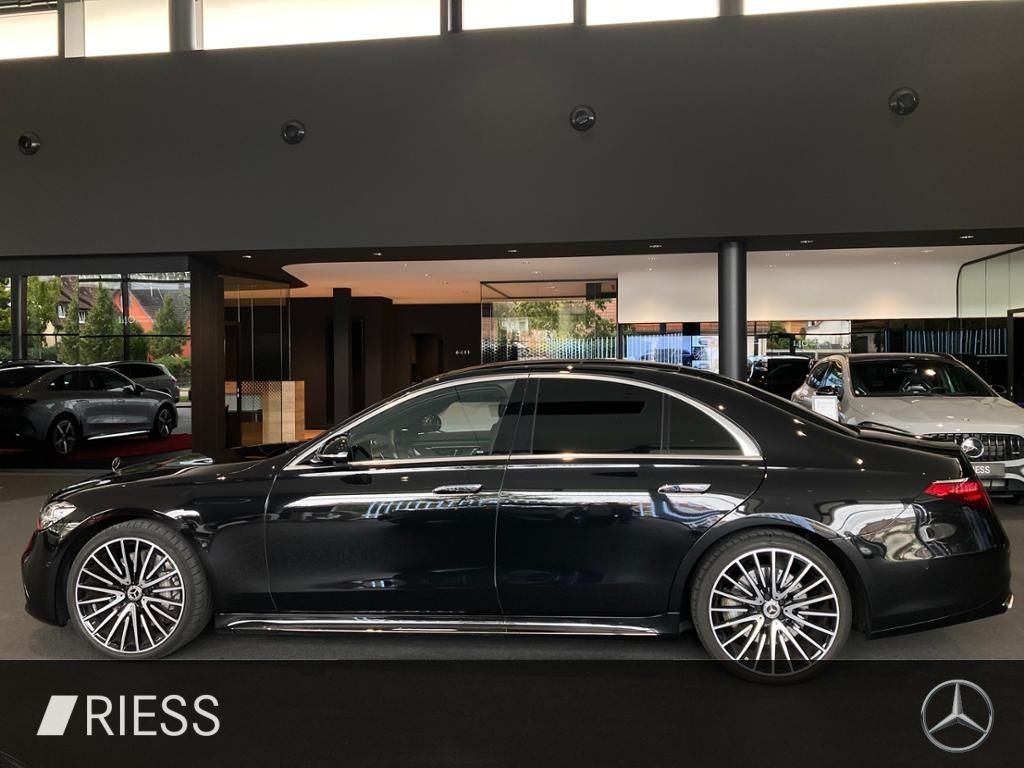 Mercedes-Benz S 580 2022 г. Чёрный, пробег 51411 км