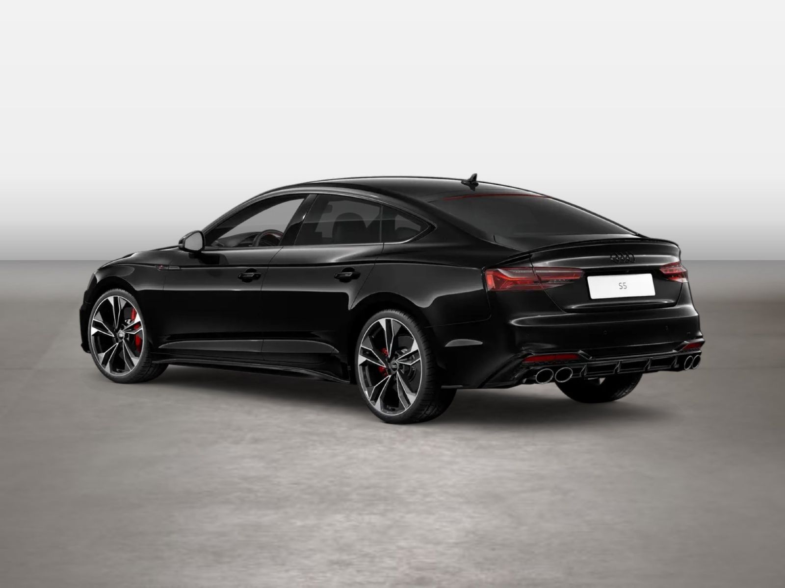 Audi S5 2023 г. Чёрный, пробег 57700 км
