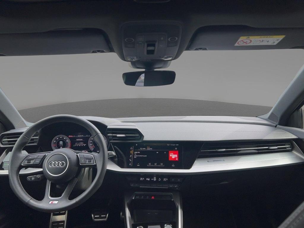 Audi A3 2023 г. Чёрный, пробег 34395 км