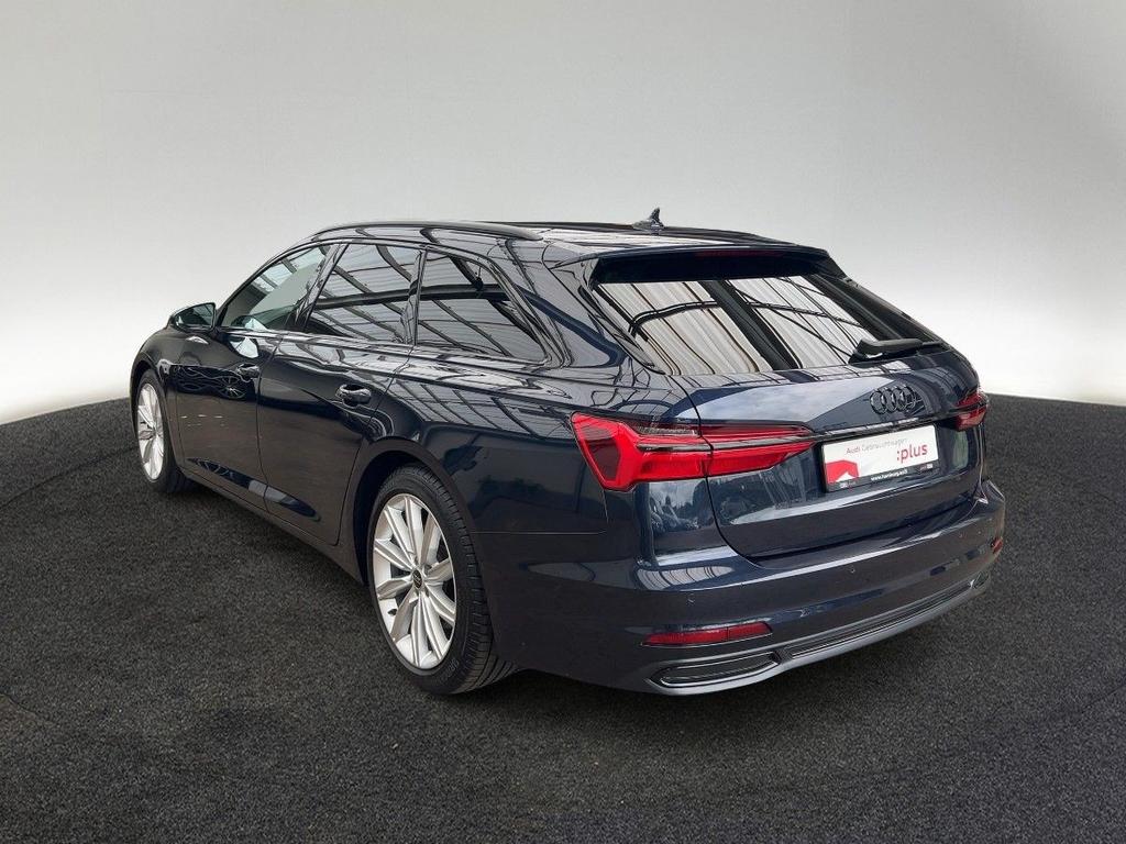 Audi A6 2023 г. Синий, пробег 58895 км
