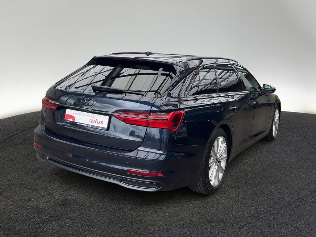 Audi A6 2023 г. Синий, пробег 58895 км