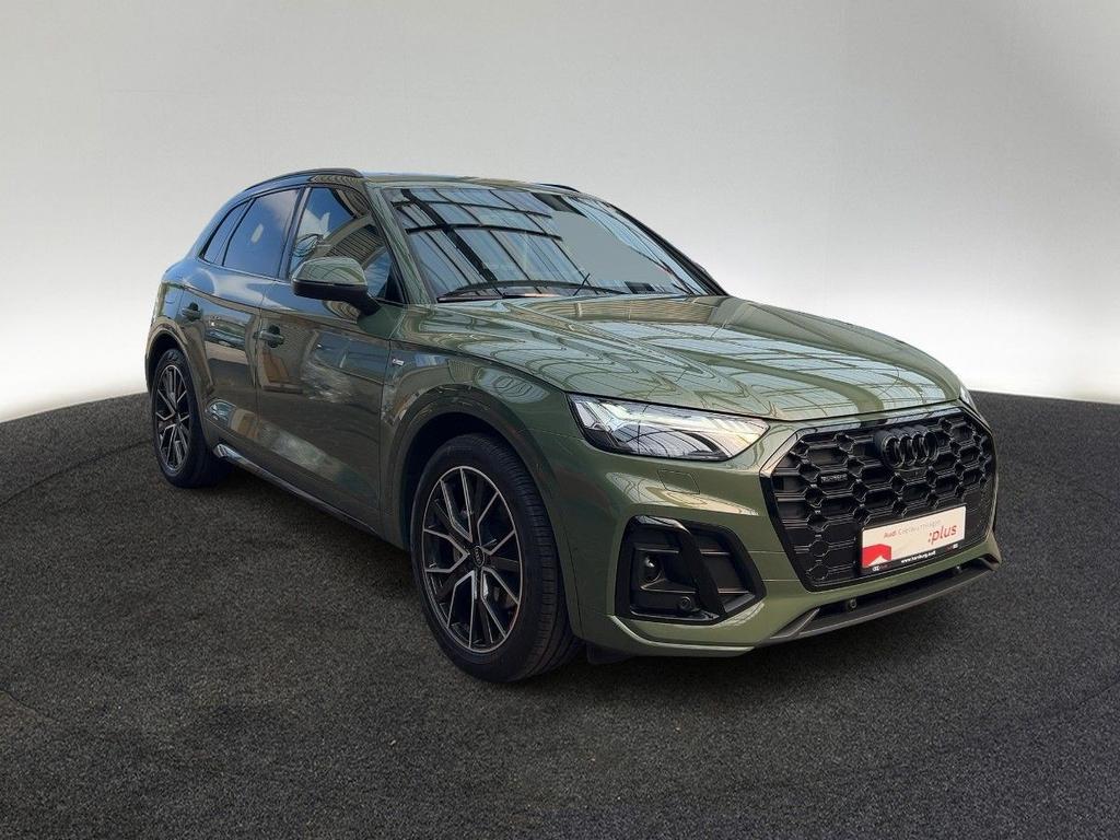Audi Q5 2024 г. Зелёный, пробег 53896 км