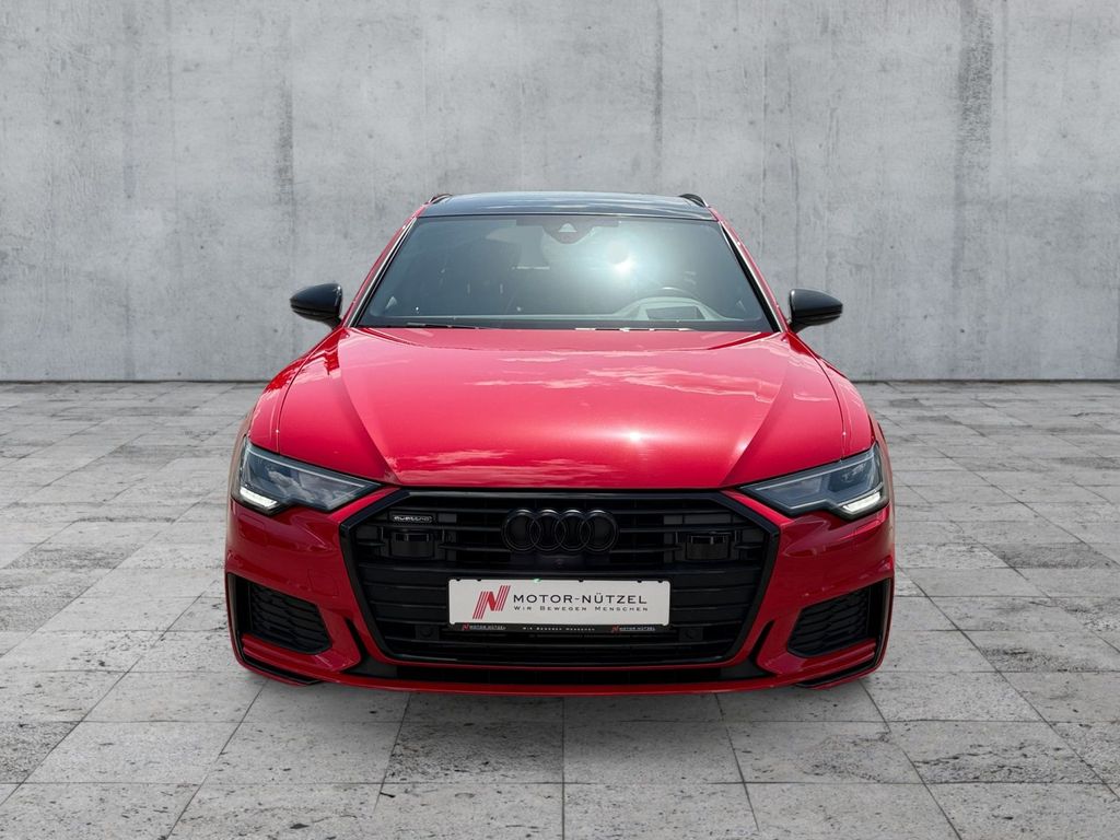 Audi A6 2023 г. Красный, пробег 50543 км