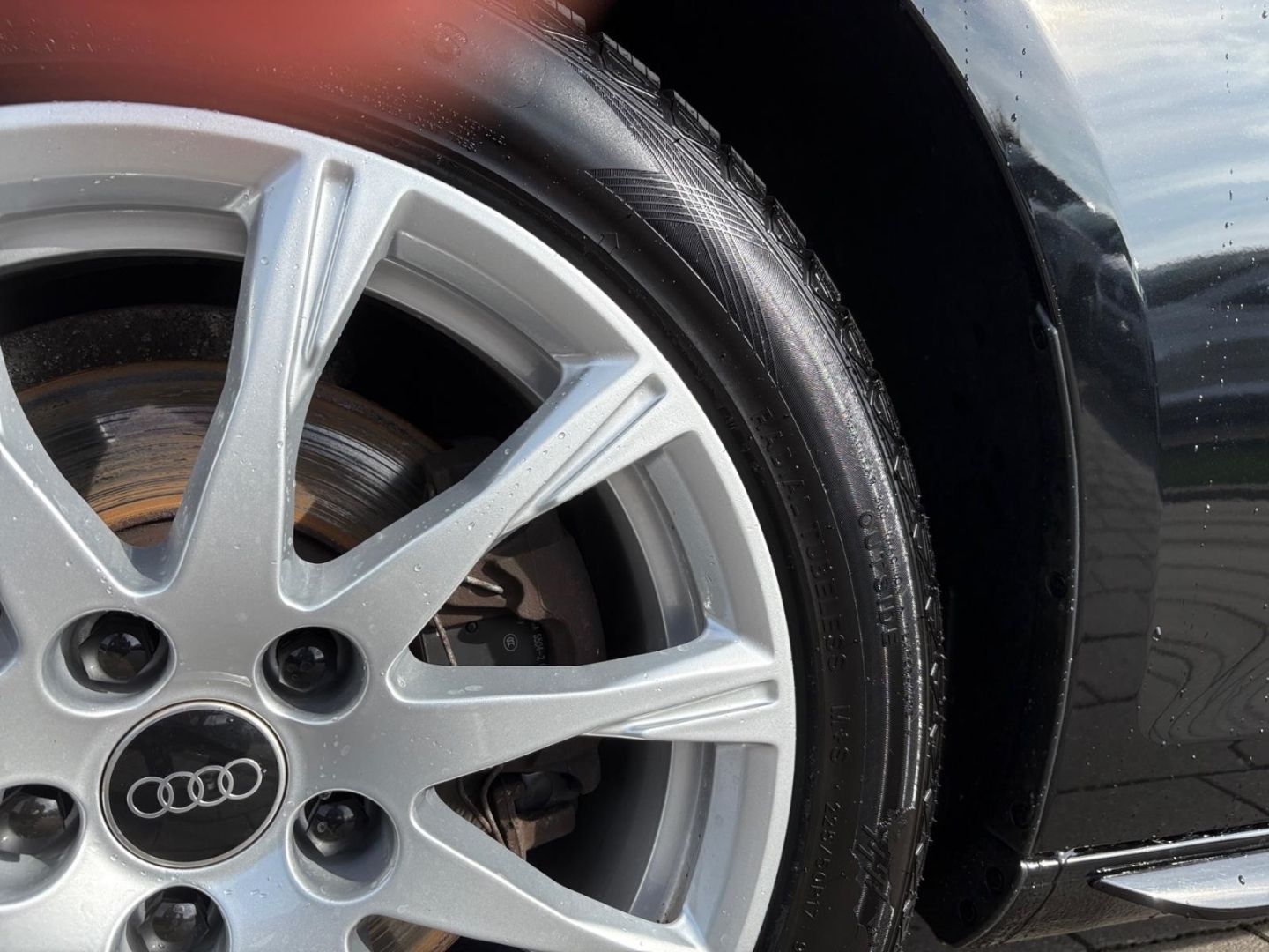Audi A4 2023 г. Чёрный, пробег 53489 км