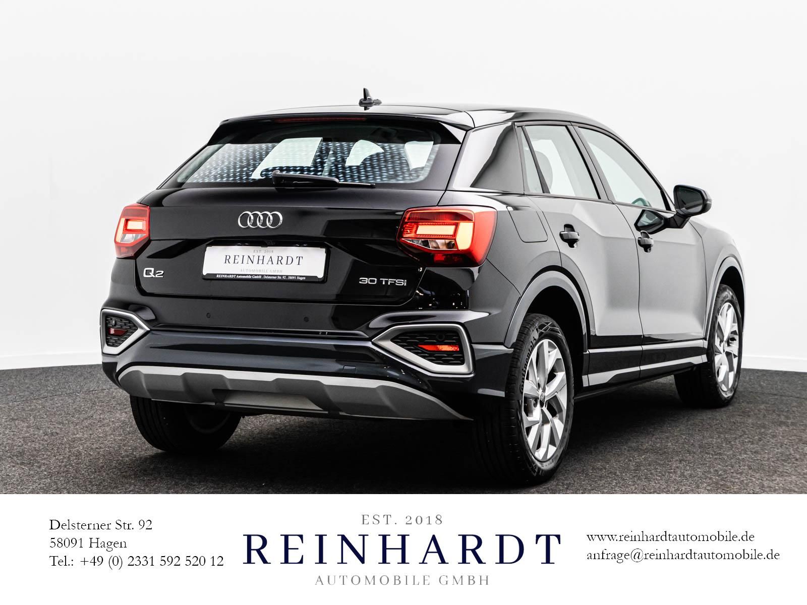 Audi Q2 2024 г. Чёрный, пробег 28711 км