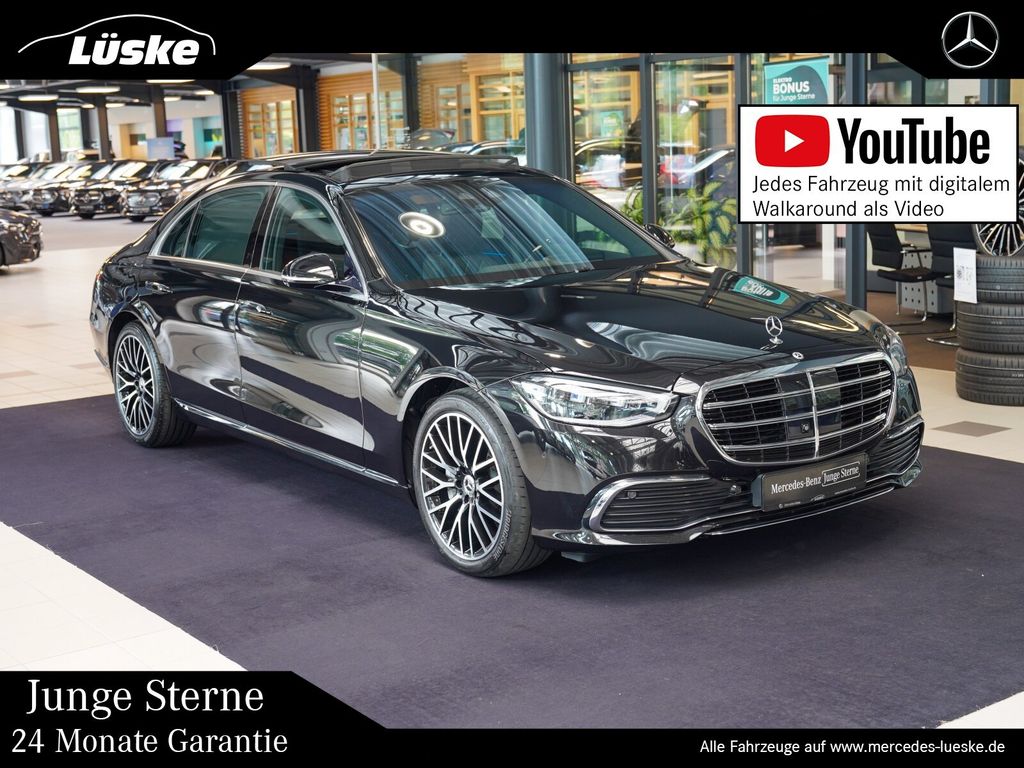 Mercedes-Benz S 350 2023 г. Чёрный, пробег 31390 км