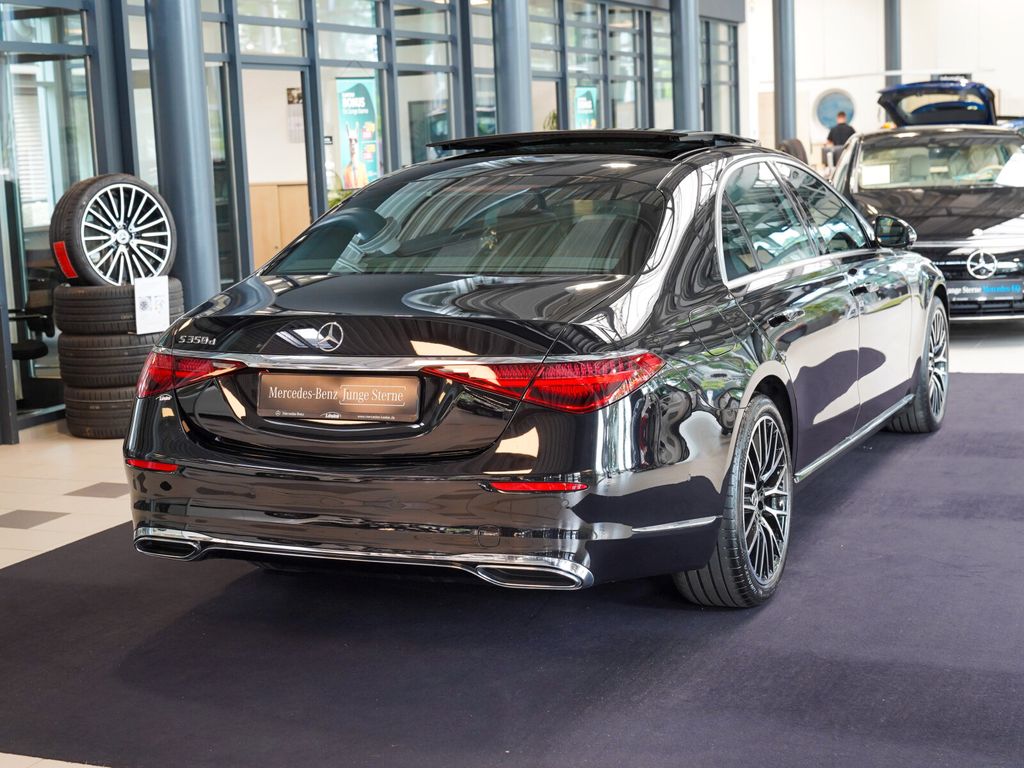 Mercedes-Benz S 350 2023 г. Чёрный, пробег 31390 км