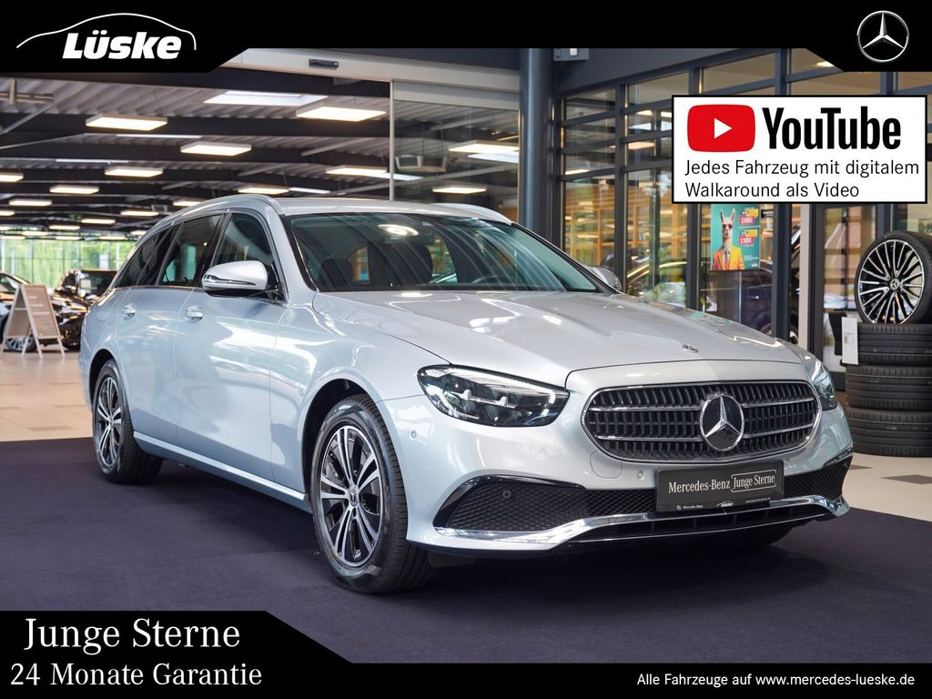 Mercedes-Benz E 220 2023 г. Серебристый, пробег 56727 км