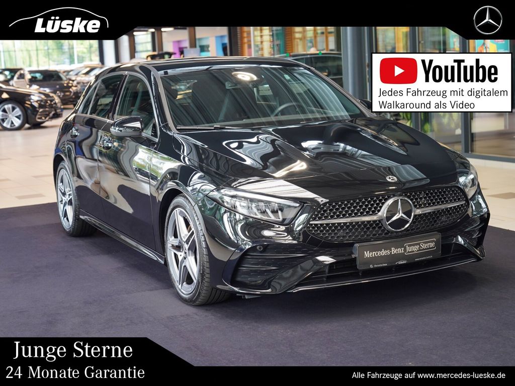 Mercedes-Benz A 180 2025 г. Чёрный, пробег 22870 км