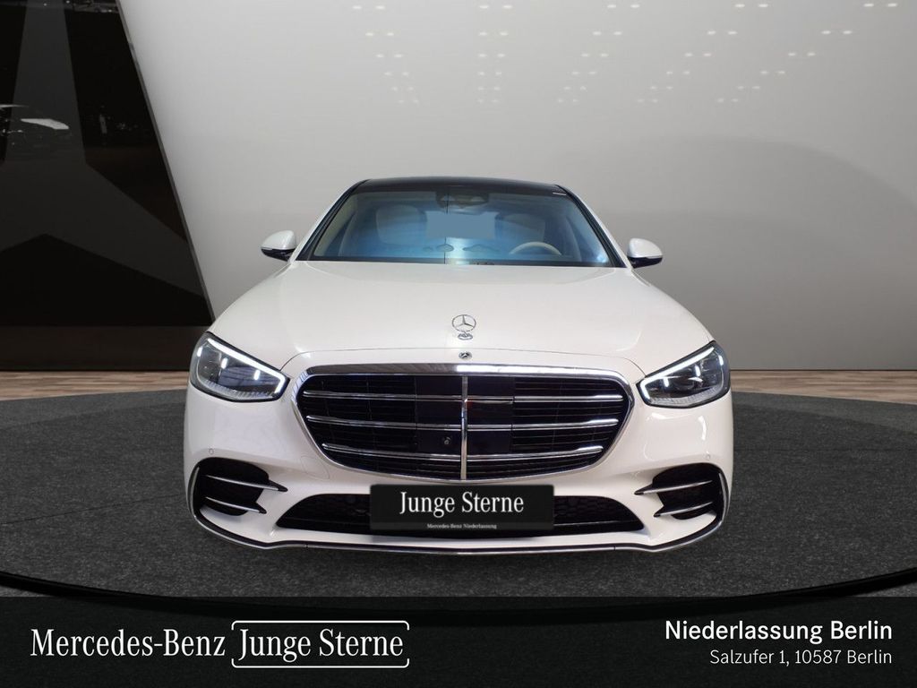 Mercedes-Benz S 400 2022 г. Белый, пробег 57160 км