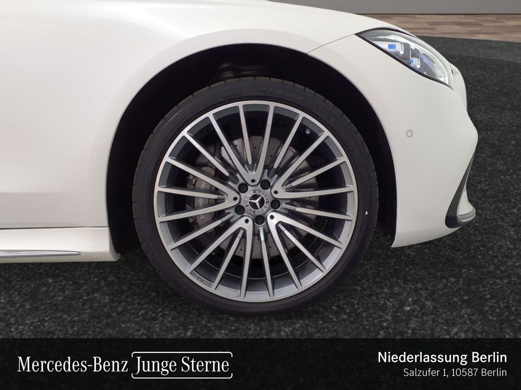 Mercedes-Benz S 400 2022 г. Белый, пробег 57160 км