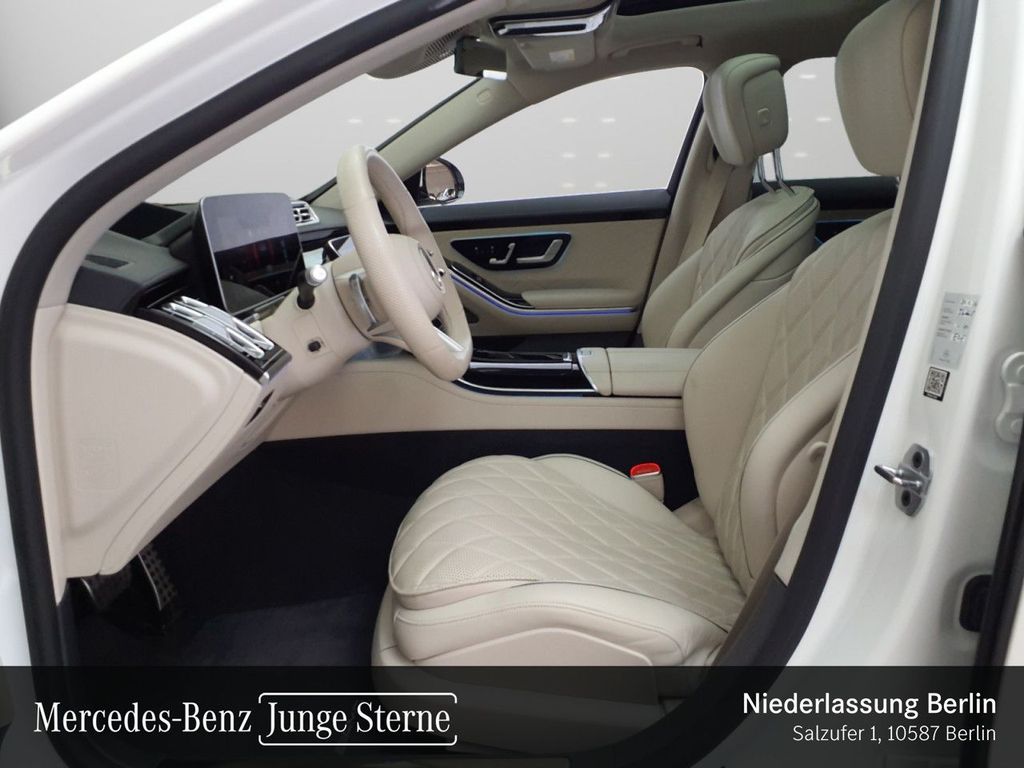 Mercedes-Benz S 400 2022 г. Белый, пробег 57160 км