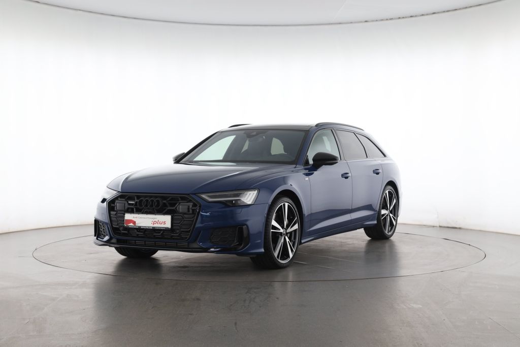 Audi A6 2025 г. Синий, пробег 9956 км