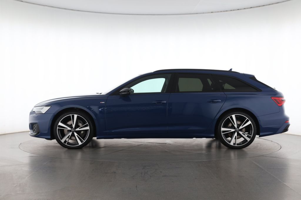 Audi A6 2025 г. Синий, пробег 9956 км