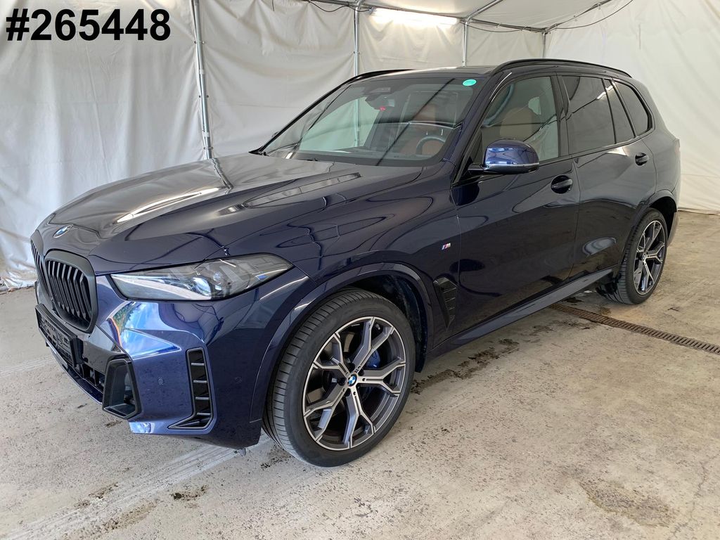 BMW X5 2024 г. Синий, пробег 48065 км