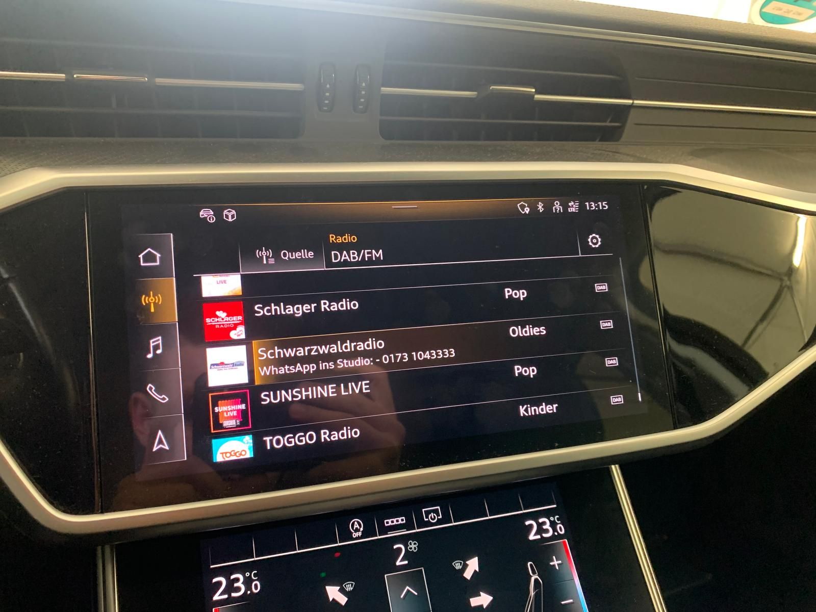 Audi A6 2024 г. Серый, пробег 57759 км
