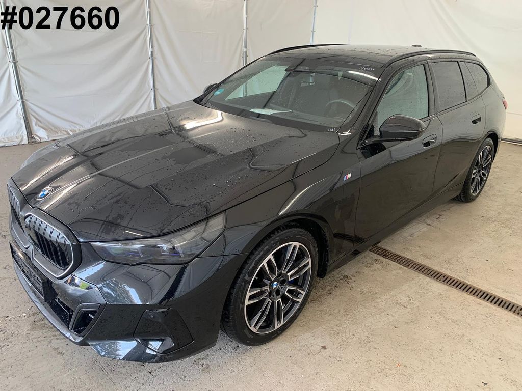 BMW 540 2025 г. Чёрный, пробег 36826 км
