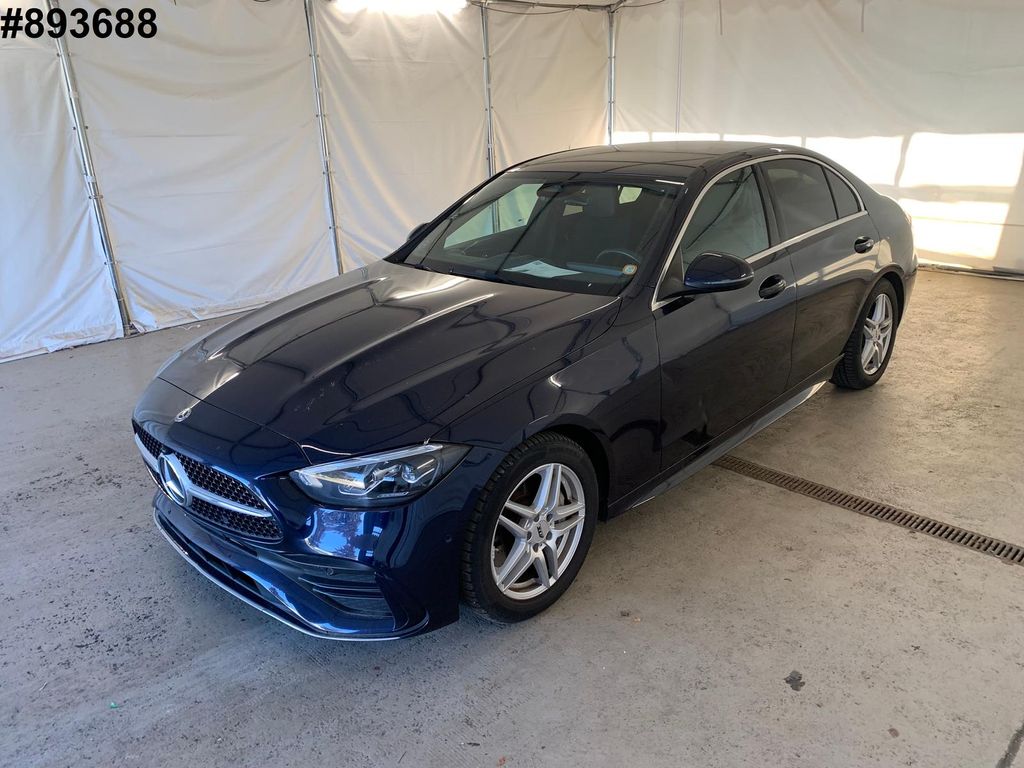 Mercedes-Benz C 200 2022 г. Синий, пробег 45077 км