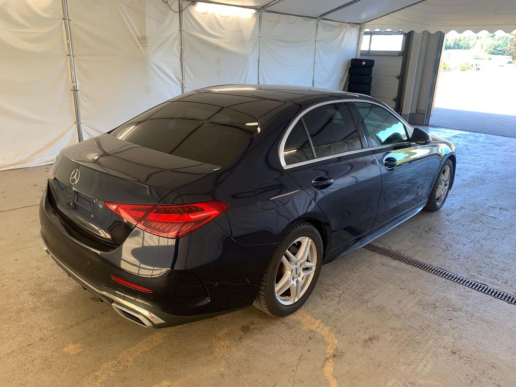 Mercedes-Benz C 200 2022 г. Синий, пробег 45077 км