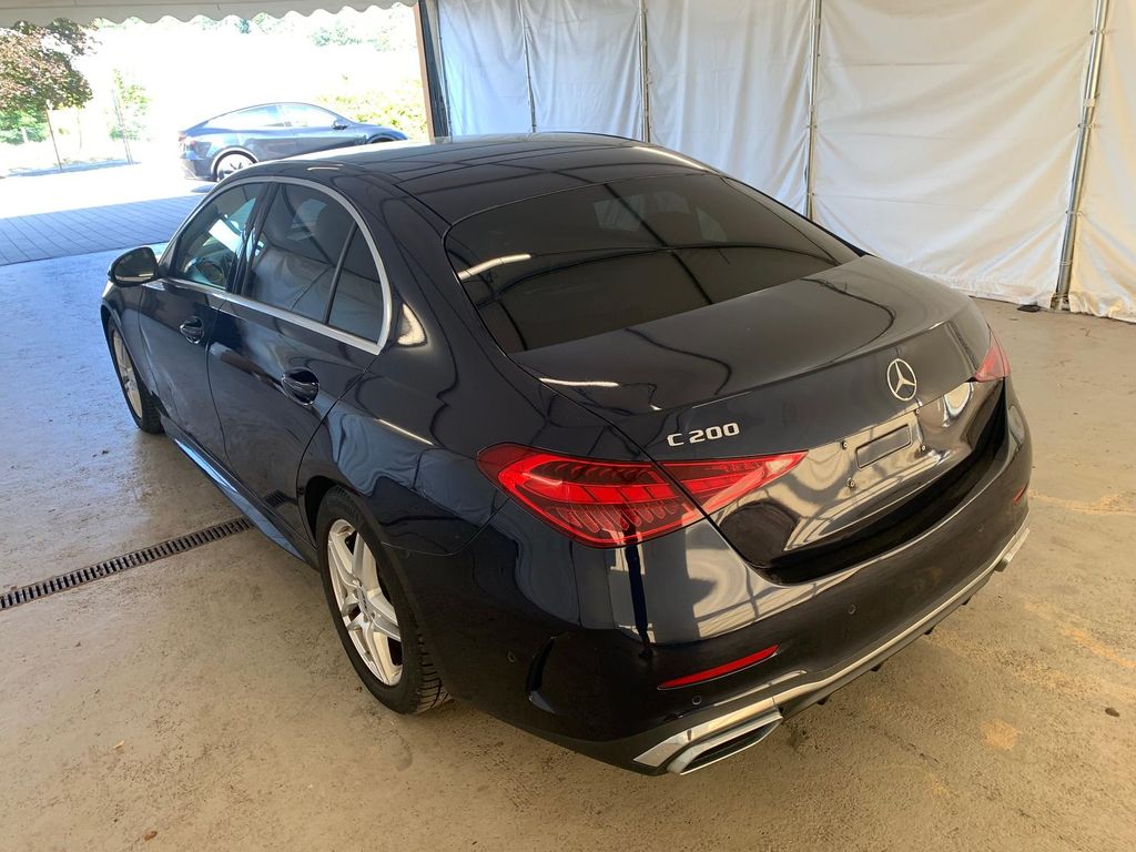 Mercedes-Benz C 200 2022 г. Синий, пробег 45077 км