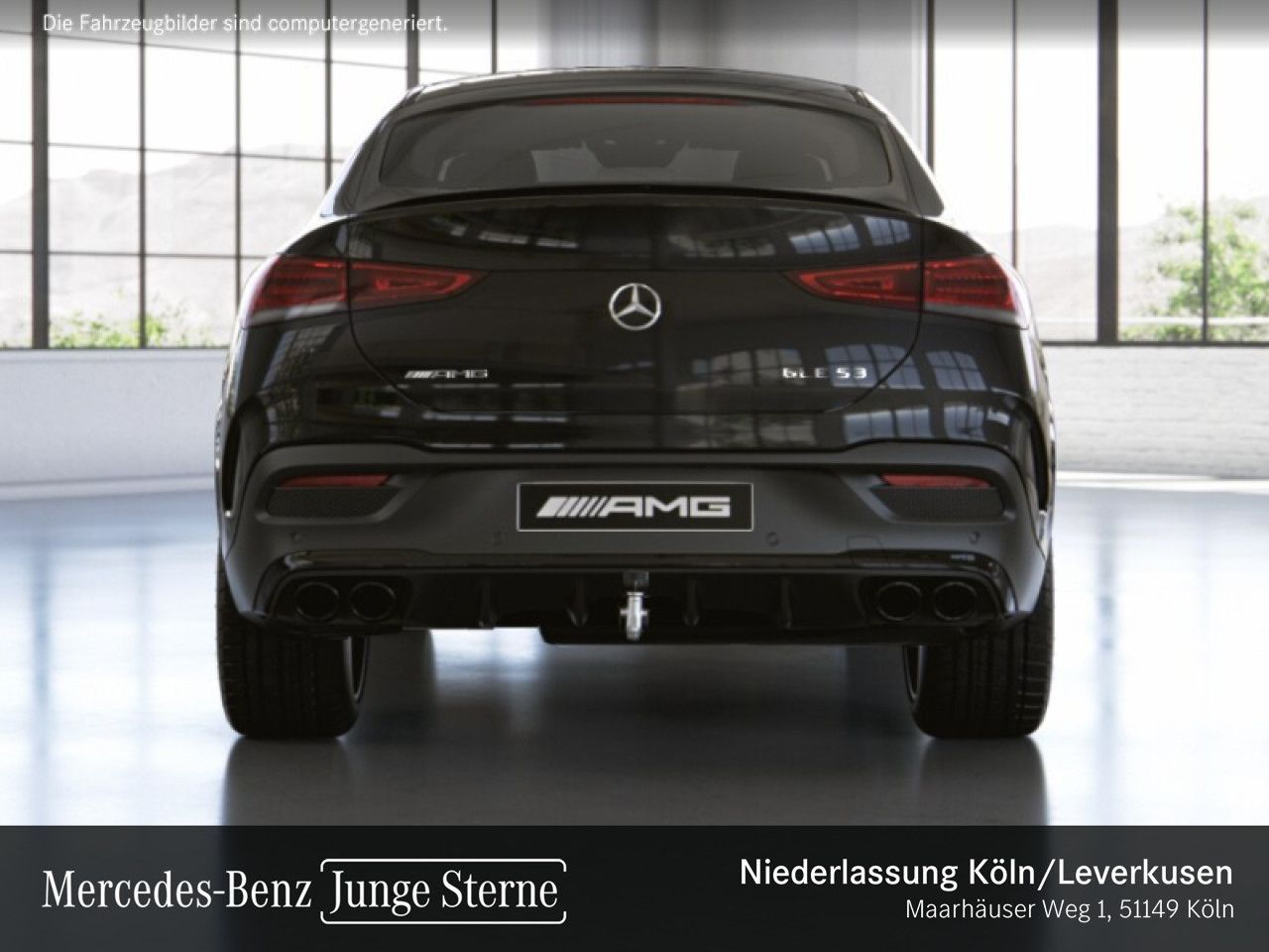 Mercedes-Benz GLE 53 AMG 2022 г. Чёрный, пробег 33823 км