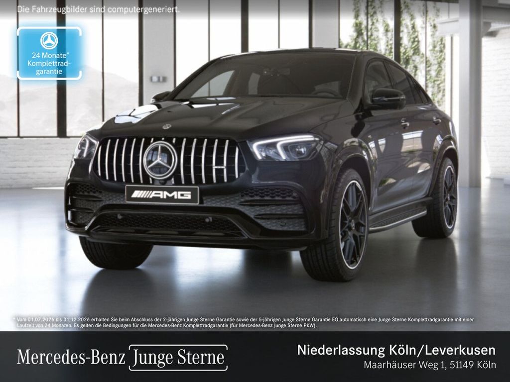 Mercedes-Benz GLE 53 AMG 2022 г. Чёрный, пробег 33823 км