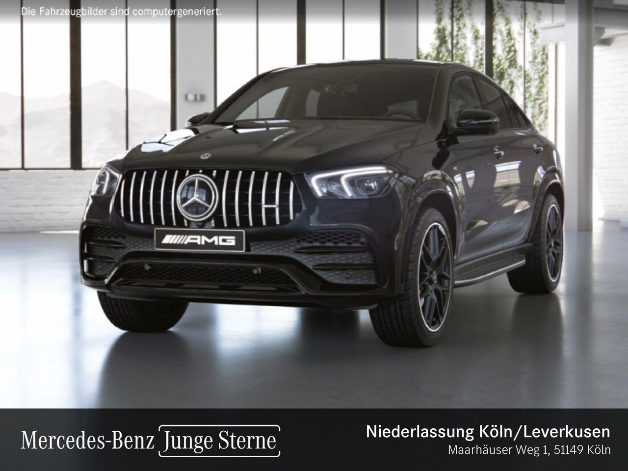 Mercedes-Benz GLE 53 AMG 2022 г. Чёрный, пробег 33823 км
