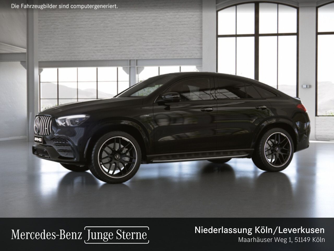 Mercedes-Benz GLE 53 AMG 2022 г. Чёрный, пробег 33823 км