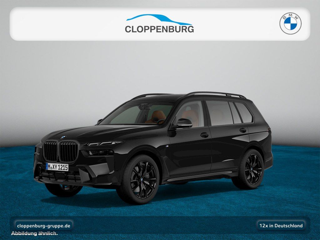 BMW X7 2023 г. Чёрный, пробег 46595 км