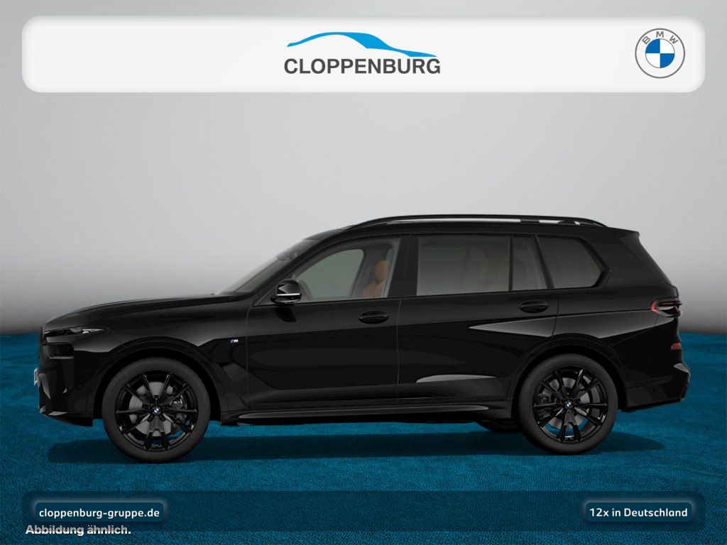 BMW X7 2023 г. Чёрный, пробег 46595 км