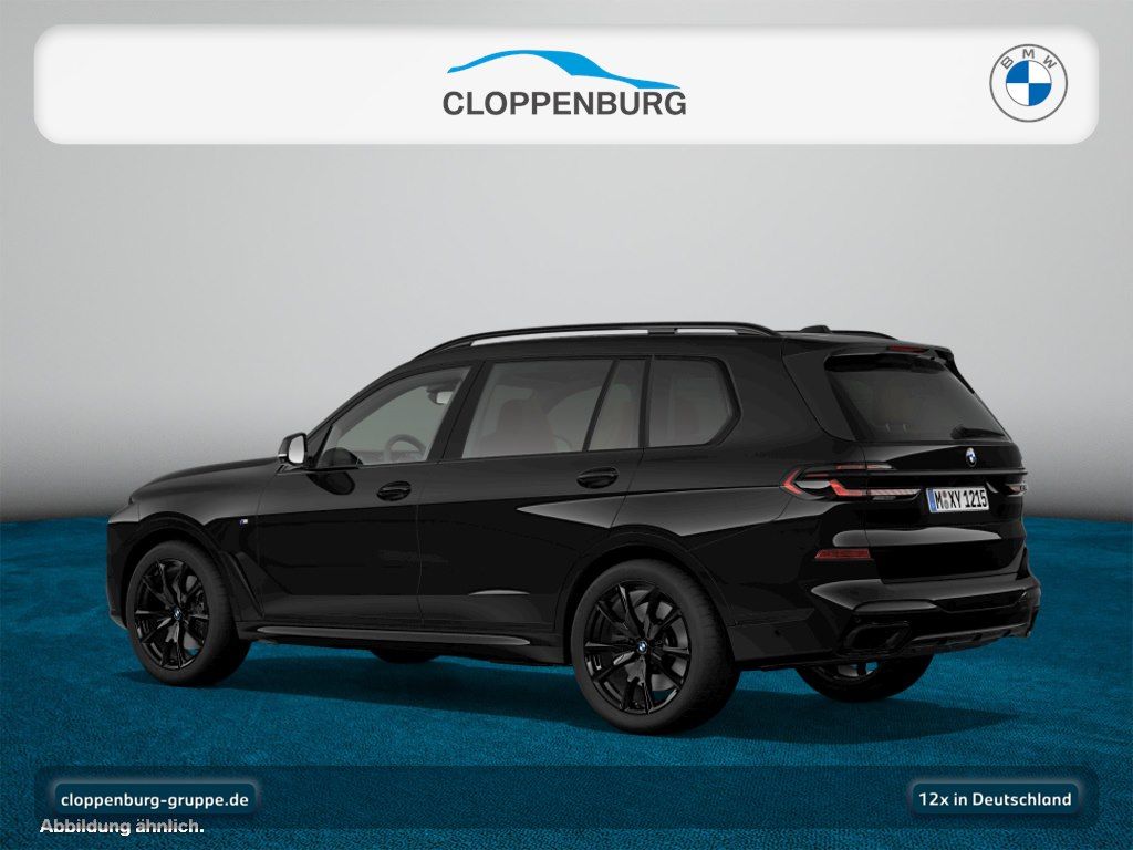 BMW X7 2023 г. Чёрный, пробег 46595 км