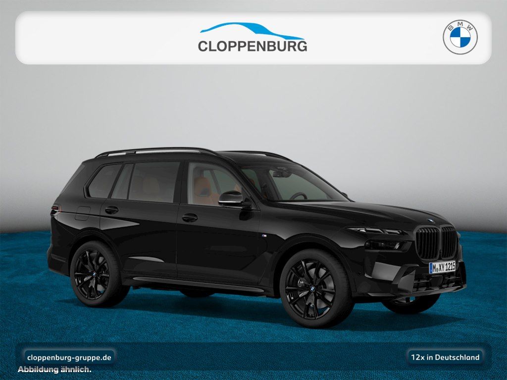 BMW X7 2023 г. Чёрный, пробег 46595 км