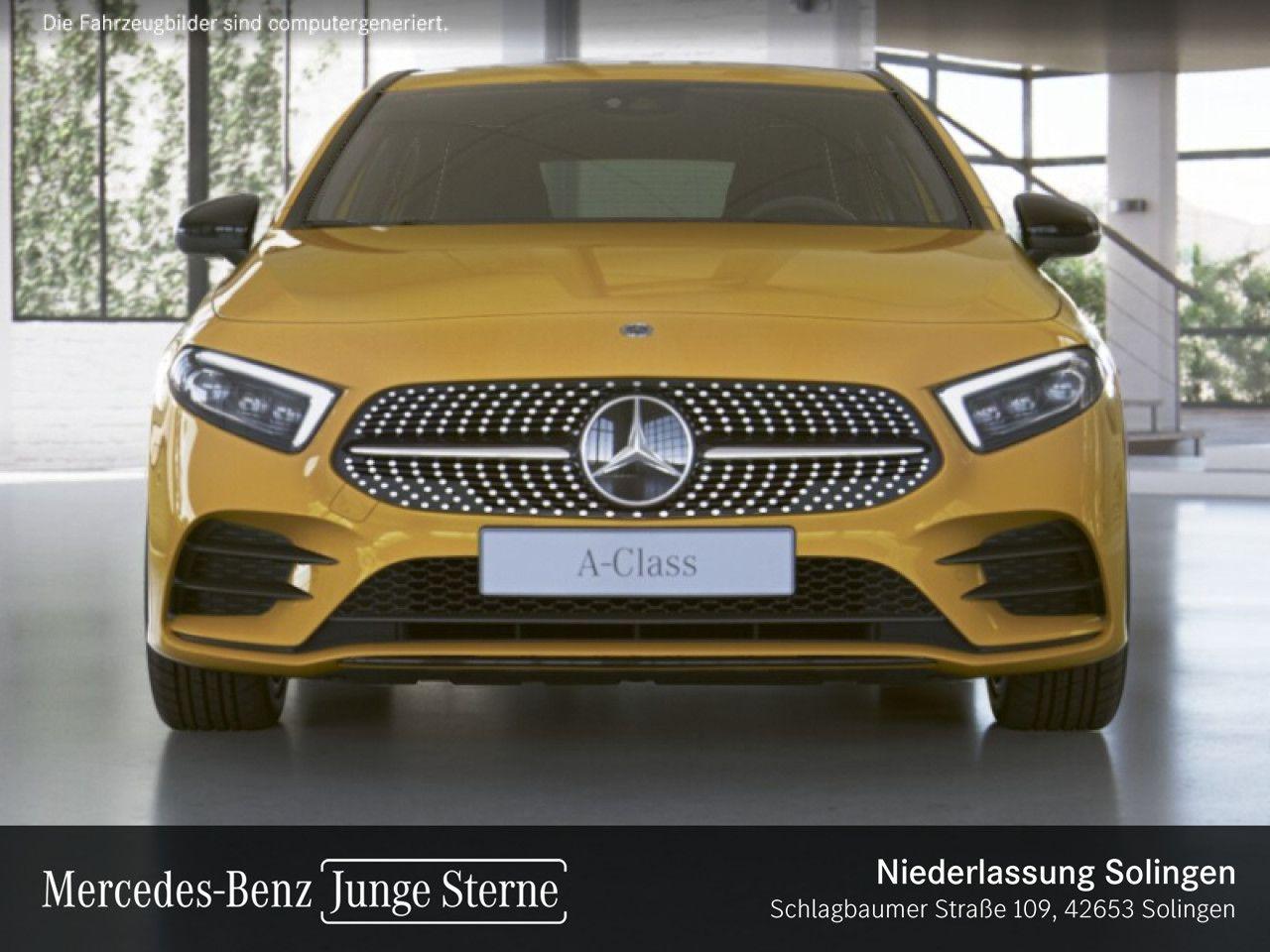 Mercedes-Benz A 200 2022 г. Жёлтый, пробег 47778 км