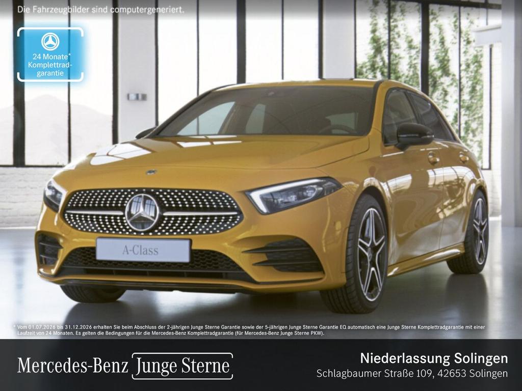 Mercedes-Benz A 200 2022 г. Жёлтый, пробег 47778 км
